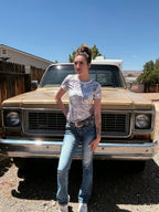 Camo Cowgirl Top