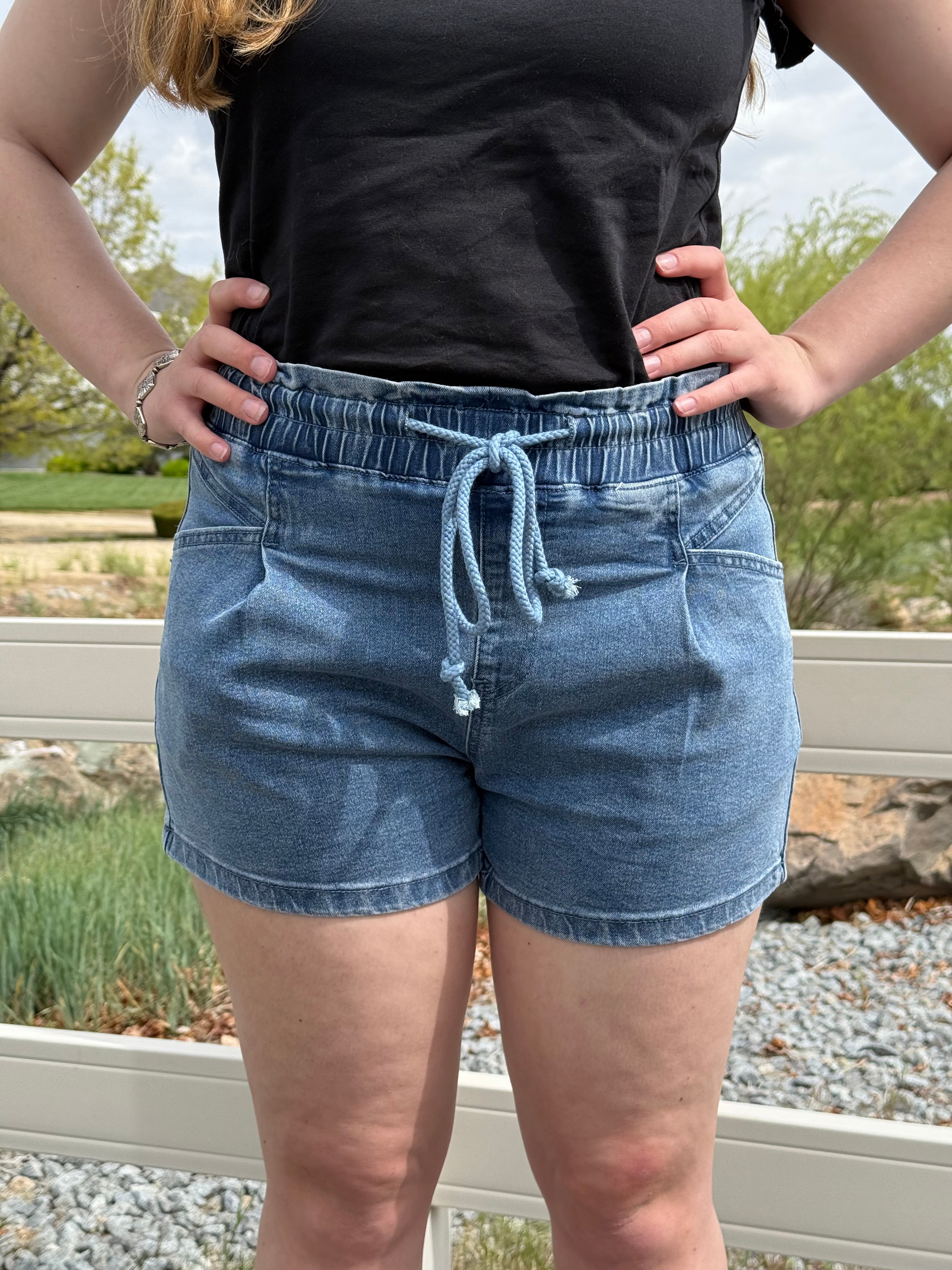 Tie Waist Shorts