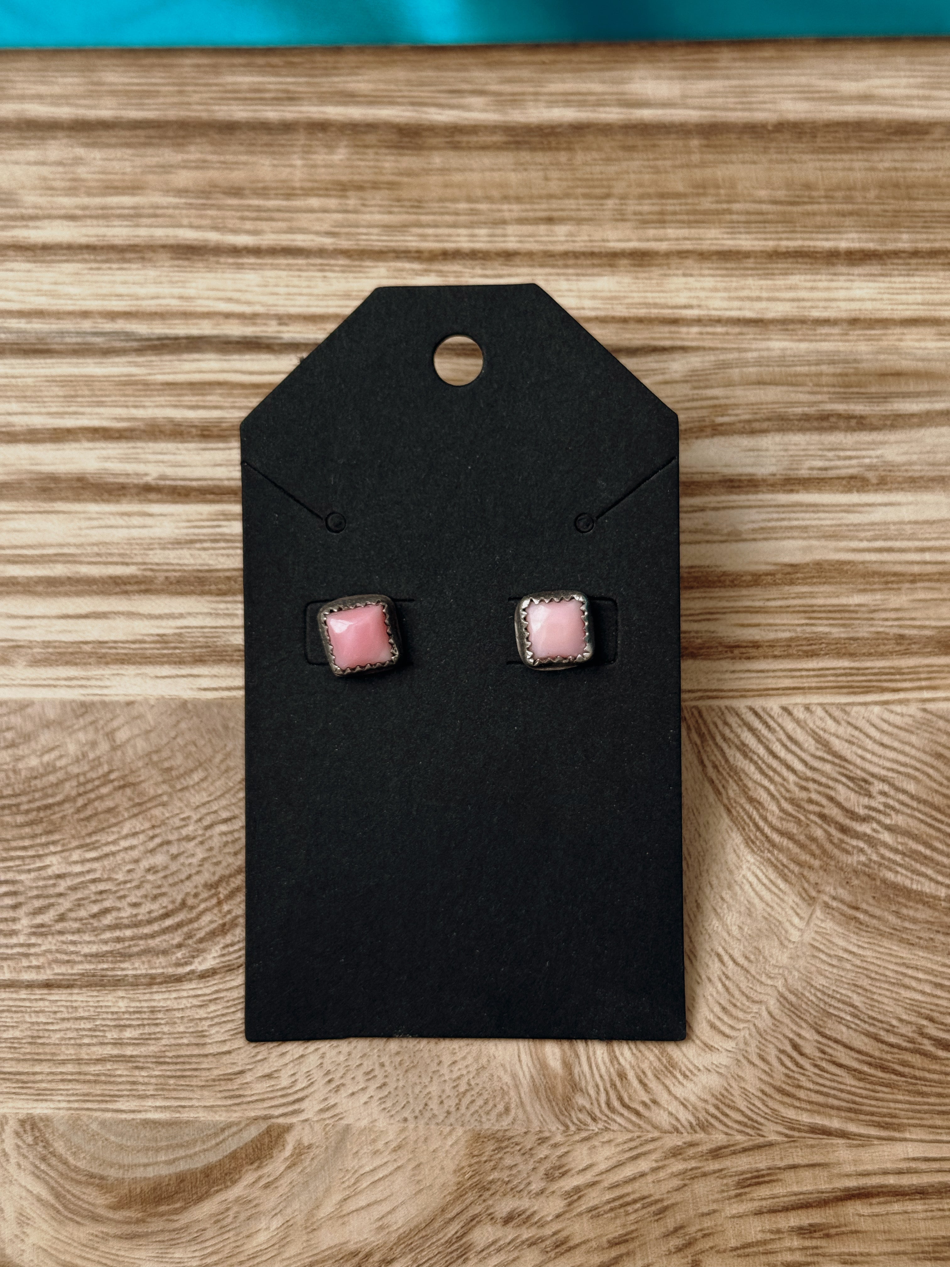 Pink Conch Studs