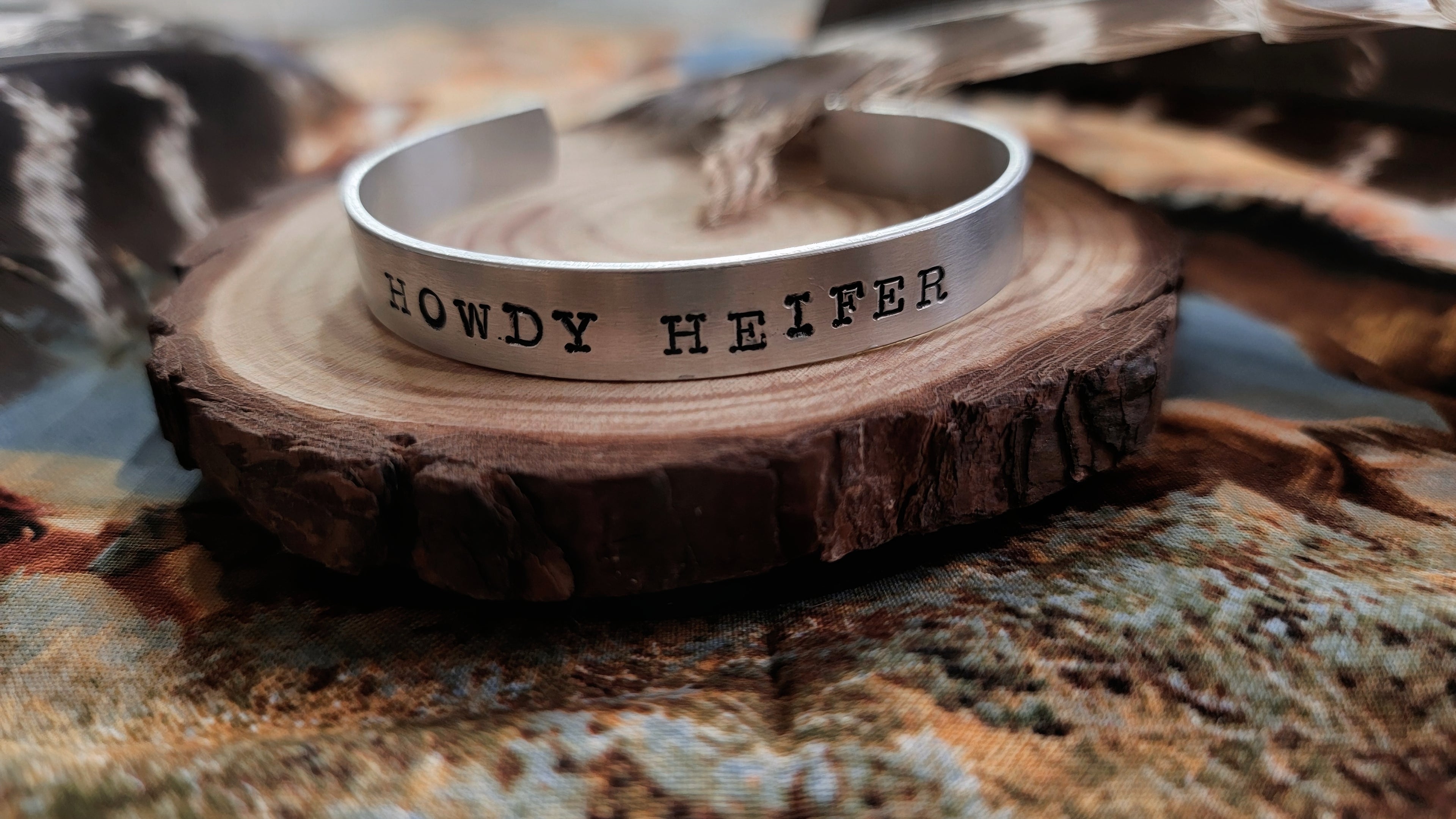 Howdy Heifer Cuff (MTO)