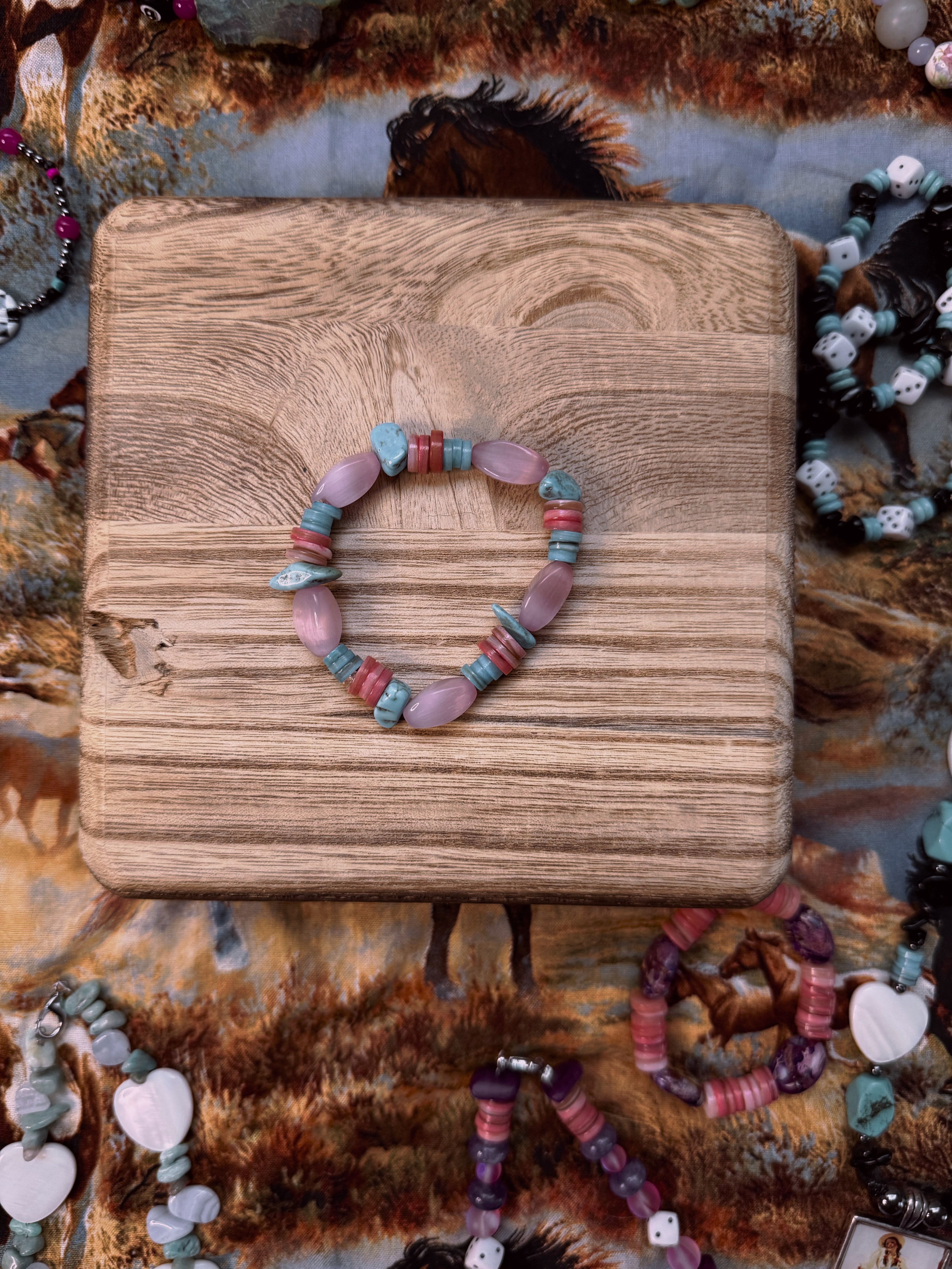 Summer Hues Stretch Bracelet