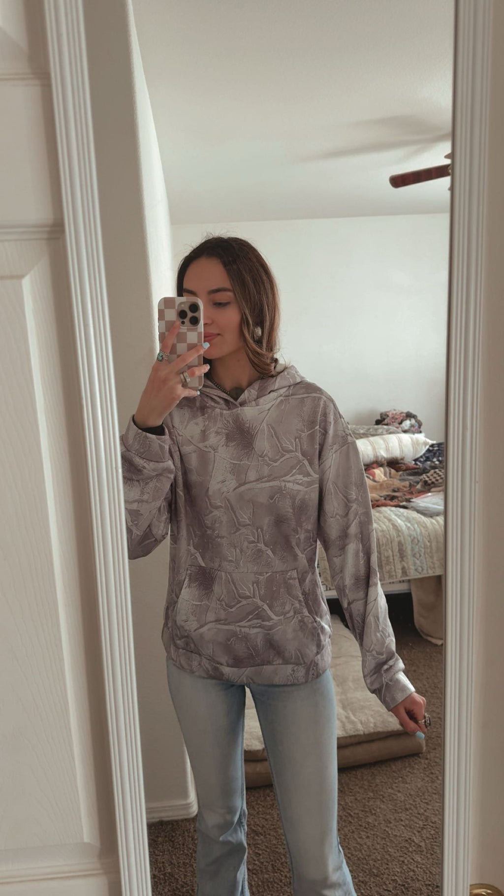 Camo Cowgirl Hoodie