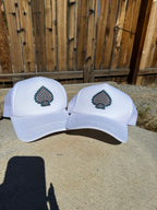 Checkered Spade Hat