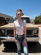 Mallard Mesh Top