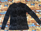 Old Town Print Mesh Long-sleeve