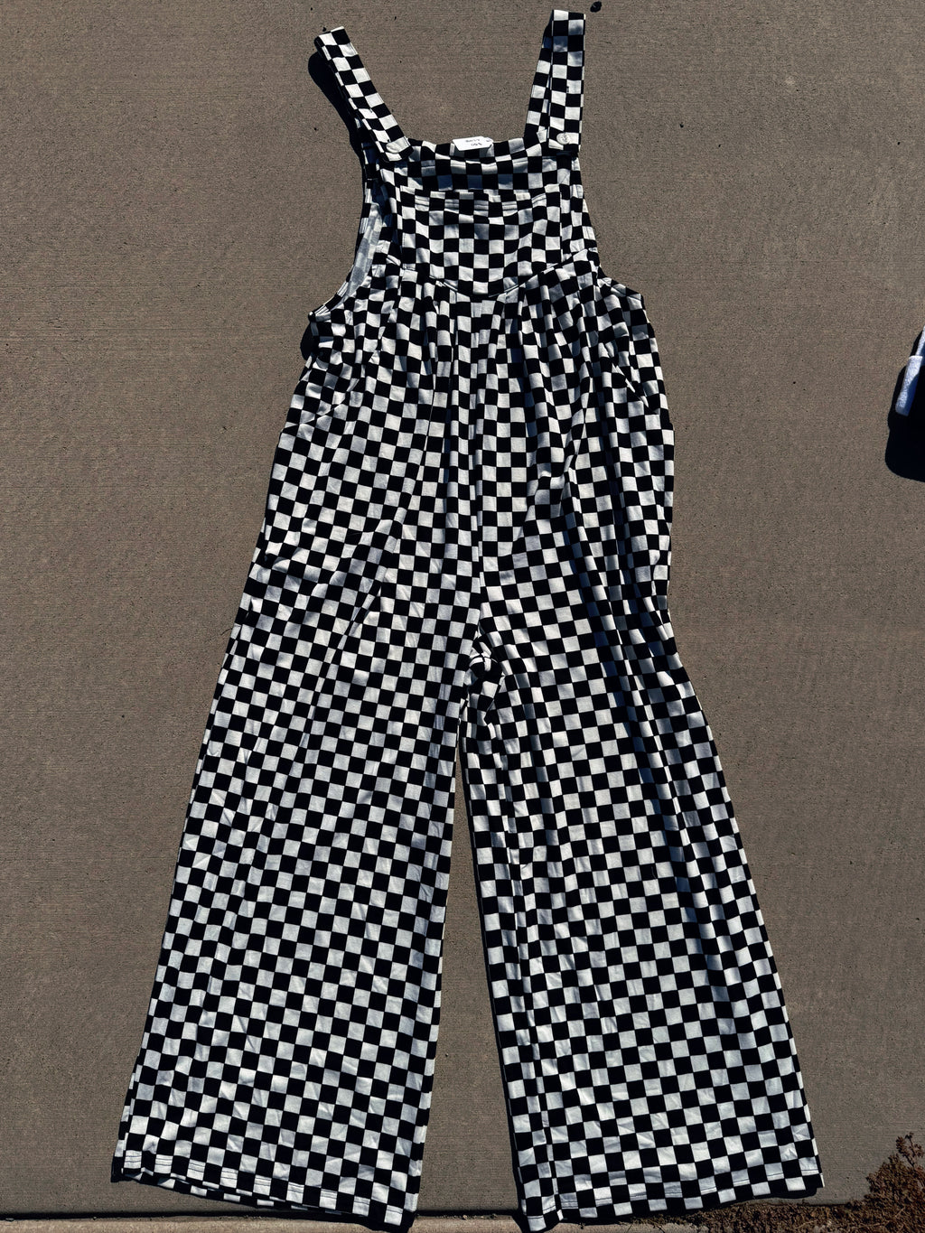 Checkered Jumpsuit